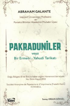 Pakraduniler veya Bir Ermeni - Yahudi Tarikat