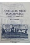 Journal Du Siege DAndrinople